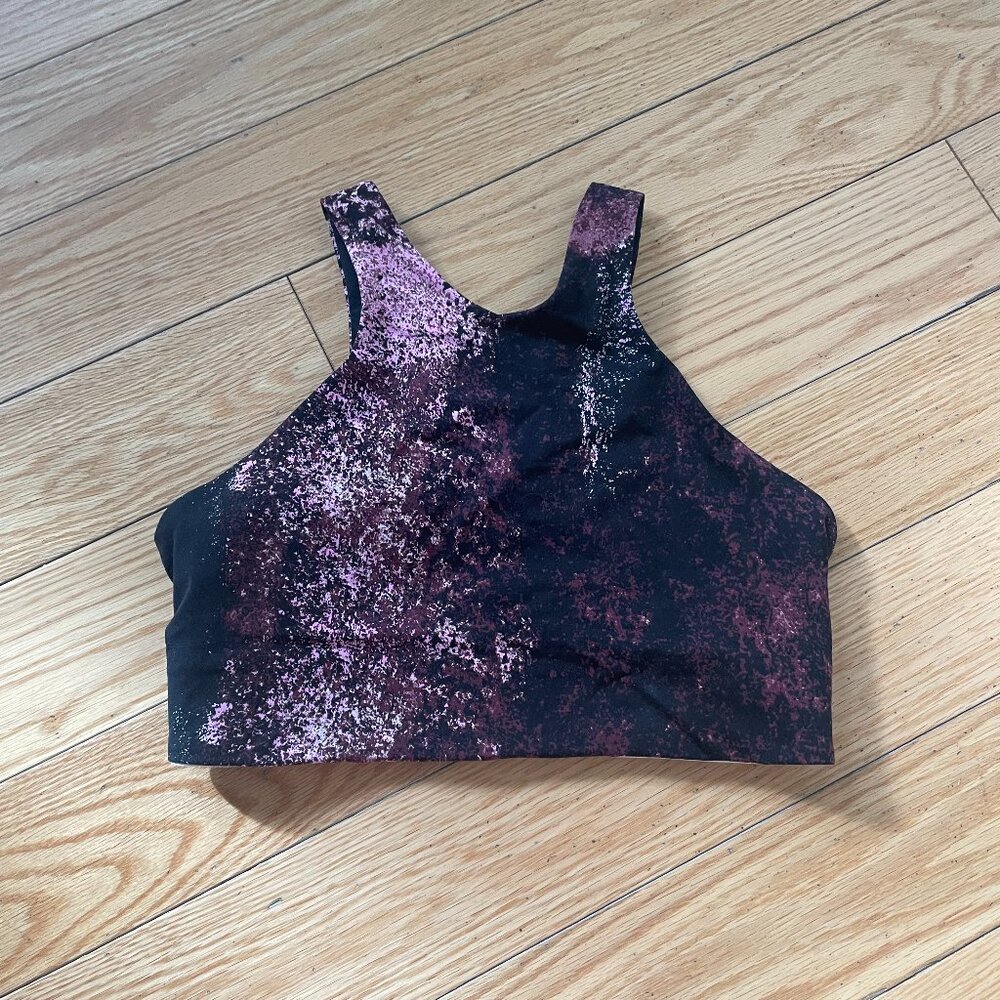 new balance high neck sports bra